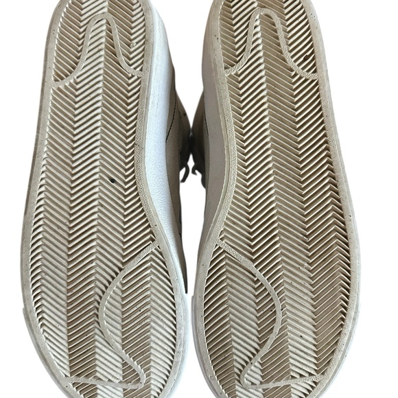 Nike Blazer Mid White and Light Blue Sneakers - Picture 4 of 4